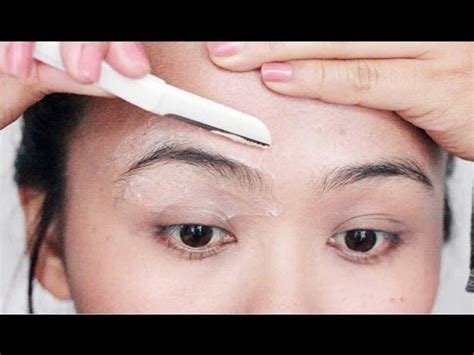 is shaving brows safe.